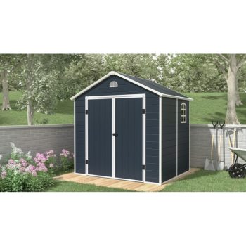 Ave G 8X6 műanyag kerti ház 242X192X239 cm