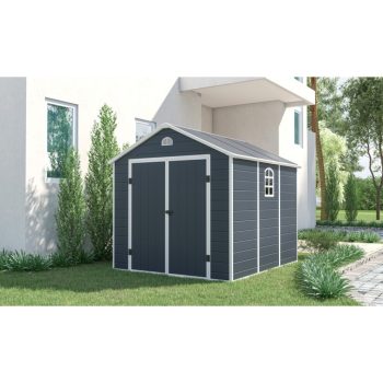 Ave H 8X9 műanyag kerti ház 242X280X239 cm