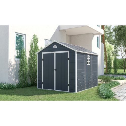 Ave H 8X9 műanyag kerti ház 242X280X239 cm