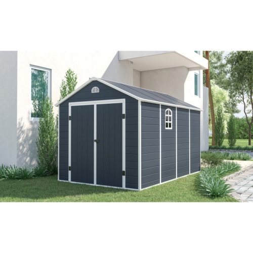 Ave I 8X12 műanyag kerti ház 242X368X239 cm