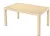 Rattan asztal 150x90cm cappuccino