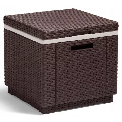 Keter Ice cube műrattan kerti hűtőláda