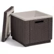 Keter Ice cube műrattan kerti hűtőláda