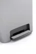 Compatta Style Steel szemetes, 25 literes, ezüst
