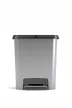 Compatta Style Steel szemetes, 25 literes, ezüst