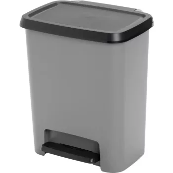 Compatta kuka, 25L, fekete/szürke, szemetes