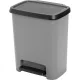 Compatta kuka, 25L, fekete/szürke, szemetes
