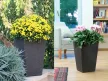 Keter Rattan Planter M műrattan virágláda 55,4 L