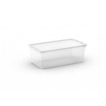   Curver C Box XS műanyag tárolódoboz transzparens 6L 19x33,5x12 cm