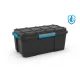 Curver Scuba Box L kerekes láda fekete/kék 80L 39,5x78x35cm