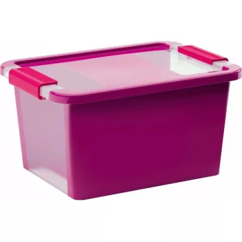 Curver Bi box S műanyag tárolódoboz málna 11L