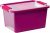 Curver Bi box S műanyag tárolódoboz málna 11L 26x36,5x19 cm
