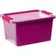Curver Bi box S műanyag tárolódoboz málna 11L