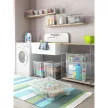Curver T Box XL műanyag tárolódoboz 70L transzparens 56x39x43cm