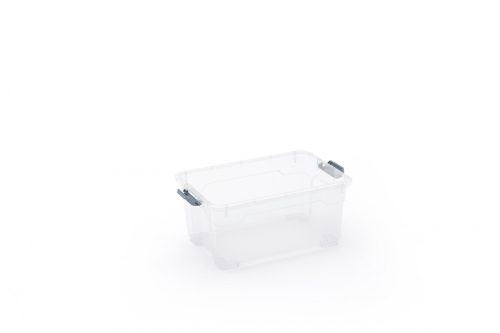 Moover Box XS műanyag szerszámosláda transzparens 12 L 38x27x19 cm