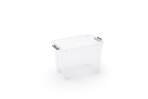 Moover Box S műanyag szerszámosláda transzparens 18 L 38x27x29 cm