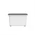 Curver Moover Box XL szerszámosláda 60L transzparens/fekete 58x38x37 cm