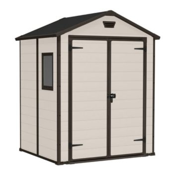 Keter Manor 6x5 DD műanyag szerszámos ház, bézs színű
