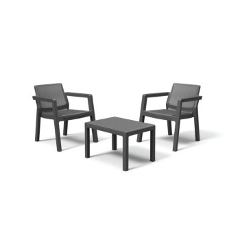 Keter Emily 3 részes balcony szett antracit