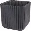 Keter Cube planter L műanyag kaspó, antracit színű