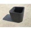 Keter Cube planter L műanyag kaspó, antracit színű