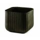 Keter Medium Cube planter L műanyag kaspó, whiskey barna