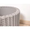 Keter Small cylinder planter műanyag kaspó, antracit színű