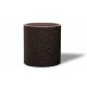 Keter Medium cylinder planter műanyag kaspó, whiskey barna