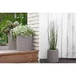 Keter Medium cylinder planter műanyag kaspó, whiskey barna