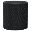 Keter Large cylinder planter műanyag kaspó, antracit színű