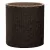 Keter Large cylinder planter műanyag kaspó, whiskey barna