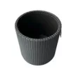Keter Large cylinder planter műanyag kaspó, whiskey barna