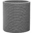 Keter Large cylinder planter műanyag kaspó, ezüst szürke