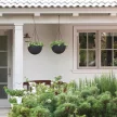 Keter Sphere planter felakasztható műrattan kaspó, antracit színű