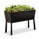 Keter Easy grow műrattan virágláda 120L, whiskey barna
