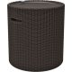 Keter Cool stool műrattan többfunkciós party kiegészítő 39L, whiskey barna
