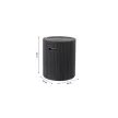 Keter Cool Stool műrattan party hűtőláda 39L, whiskey barna