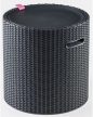 Keter Cool stool műrattan többfunkciós party kiegészítő 39L, whiskey barna