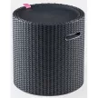Keter Cool Stool műrattan party hűtőláda 39L, whiskey barna