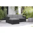 Keter California Chaise kerti sarokbútor asztallal, grafit