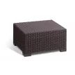 Keter California Chaise kerti sarokbútor asztallal, grafit