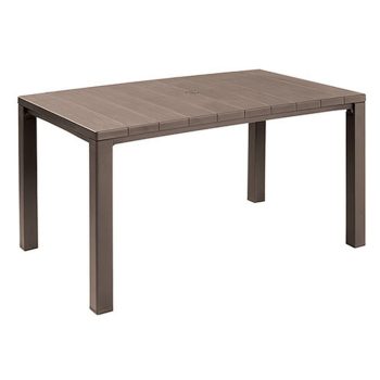 Keter Julie műanyag kerti asztal, cappuccino színű