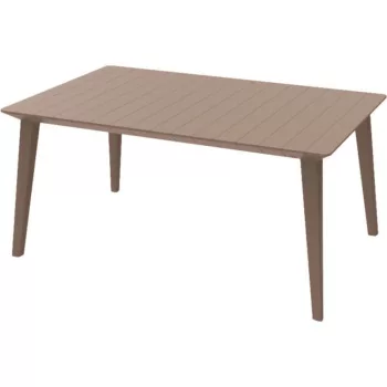 Keter Lima 160 kerti asztal, cappuccino