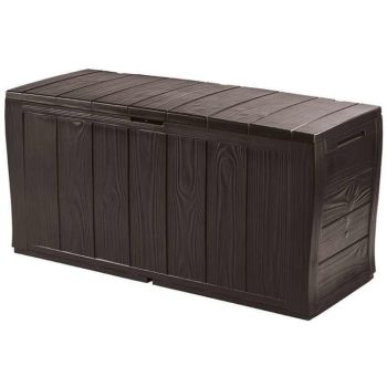   Keter Műanyag kerti tároló SHERWOOD 270 L Sötétbarna színű