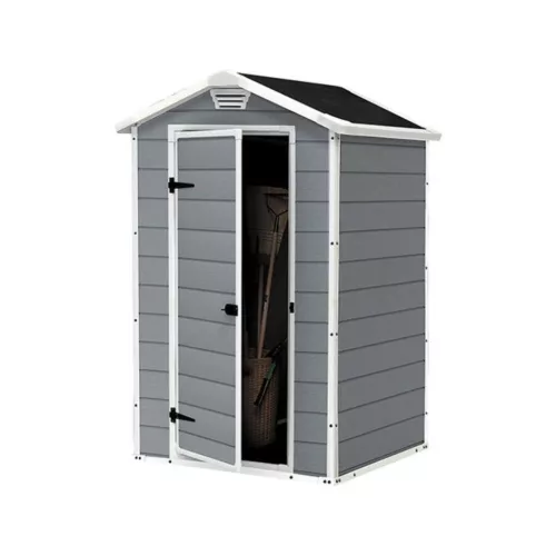 Keter MANOR 4x3 szerszámos ház 128x94x196 cm szürke