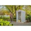 Keter MANOR 4x3 szerszámos ház 128x94x196 cm szürke