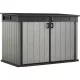 Keter Premier Jumbo műanyag kerti tárolóláda 190,5x109,3x132,5cm antracit színű