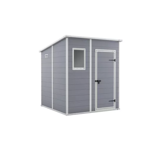 Keter Manor Pent 6x6 kerti ház, 184x185x201cm, szürke