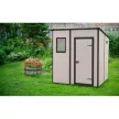 Keter Manor Pent 6x6 műanyag szerszámos ház 183,5 x 185 x 200,5cm bézs színű