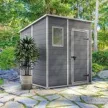 Keter Manor Pent 6x6 műanyag szerszámos ház 183,5 x 185 x 200,5cm bézs színű